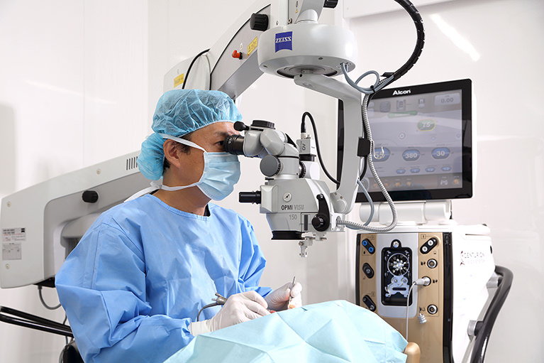 眼科分野における最新医療を実践し、地域に貢献します
