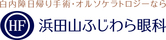 日帰り手術なら、浜田山ふじわら眼科まで HF 浜田山ふじわら眼科様